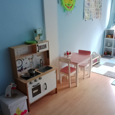 Bereit zum Kochen und spielen